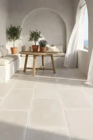 Pas Cher Carrelage CLOS BIANCO 60x120cm imitation terre cuite antidérapant
